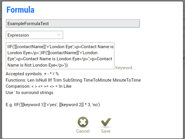 Composition Input Articles