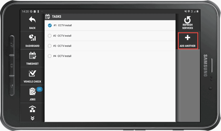 Add Task Screen Phone Articles